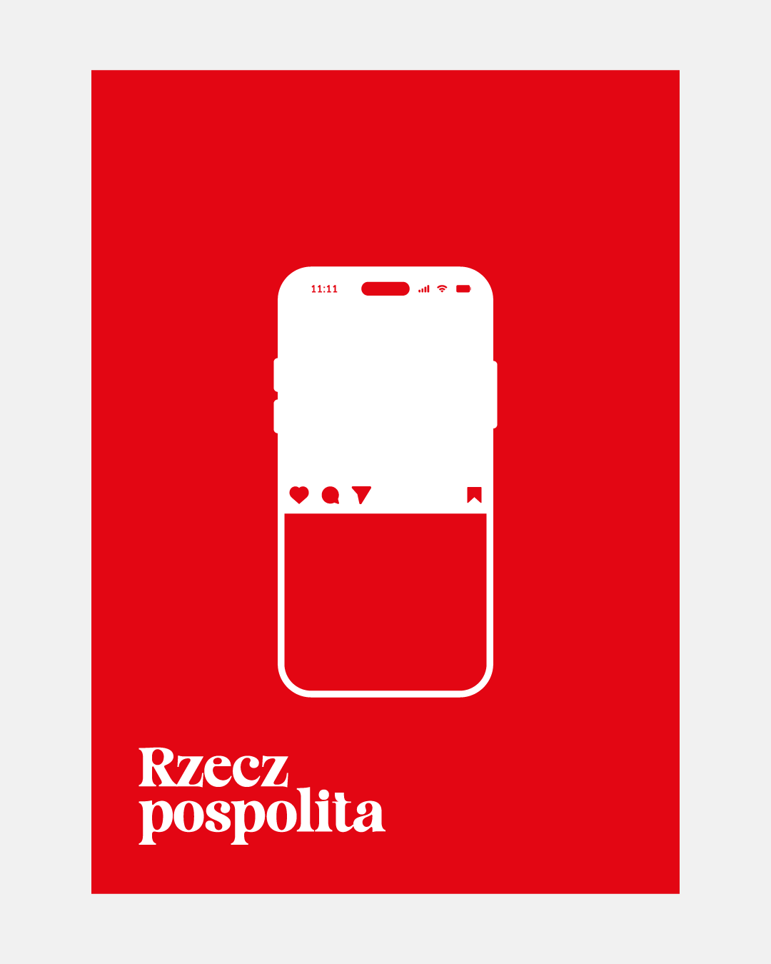 Plakat "Rzecz pospolita"  – No00126